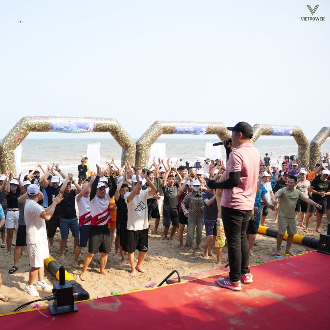 Bãi biển gần thành phố phù hợp với chương trình team building trong ngày hoặc cuối tuần