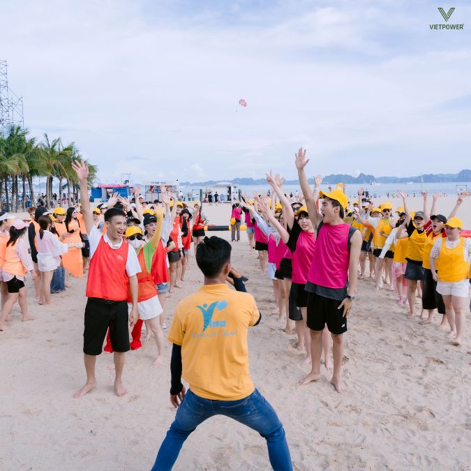 Bãi biển kết hợp du lịch nghỉ dưỡng dành cho các chương trình kết hợp nhiều hoạt động