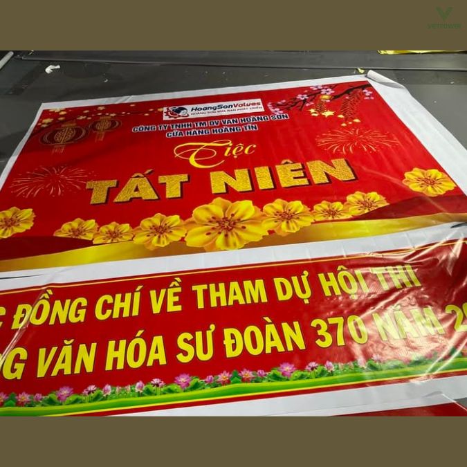 Băng rôn Hiflex cao cấp dùng trong hội trường
