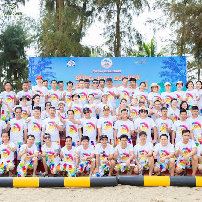 Dịch vụ tổ chức teambuilding trọn gói của VietPower