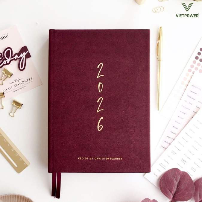 Planner là món quà tinh tế và ý nghĩa cho dịp tất niên