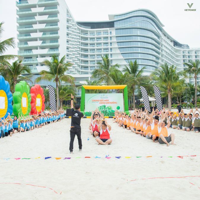 Chương trình team building trên bãi biển