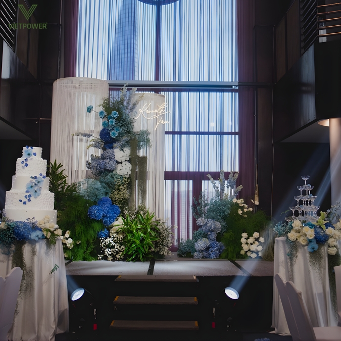 Sheraton sở hữu các sảnh tiệc lớn ngoài trời và phòng hội nghị sang trọng