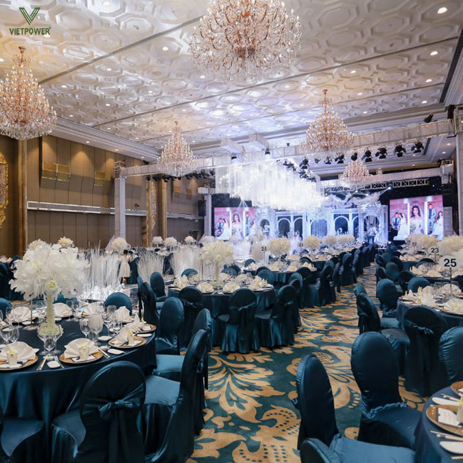 Hệ thống kỹ thuật chất lượng giúp phần phát biểu, văn nghệ và trao thưởng trọn vẹn