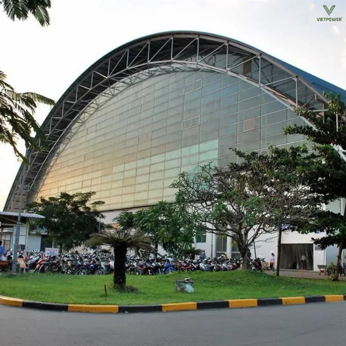 Nhà thi đấu Phú Thọ là một trong những sân vận động trong nhà lớn nhất TP.HCM