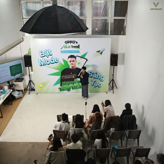 Studio, không gian sáng tạo,... đủ cho các sự kiện nhỏ hoặc thử nghiệm ý tưởng mới