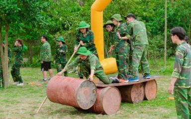 Trò chơi team building sáng tạo giúp tạo trải nghiệm mới mẻ và khác biệt