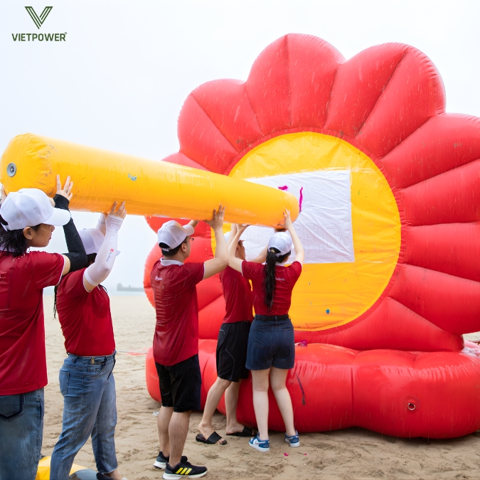 Dịch vụ tổ chức team building ngoài trời tại VietPower