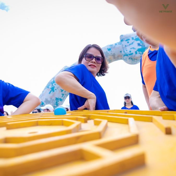 Trò chơi ma trận bi lăn cần sự tập trung cao độ