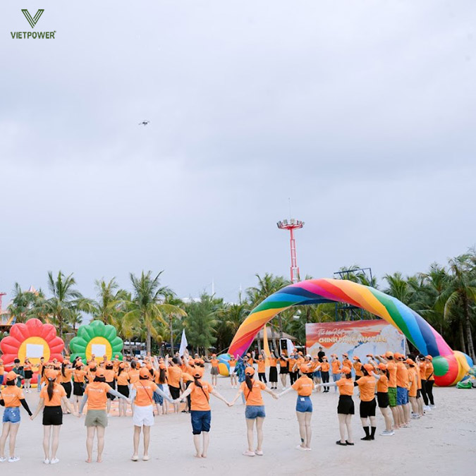 Bãi biển thích hợp cho chương trình team building và kick off