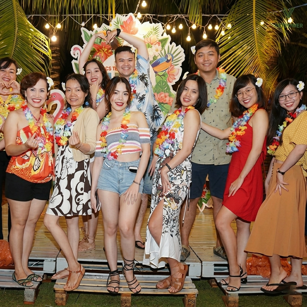 Hawaiian night – Đêm hội Hawaii rực rỡ