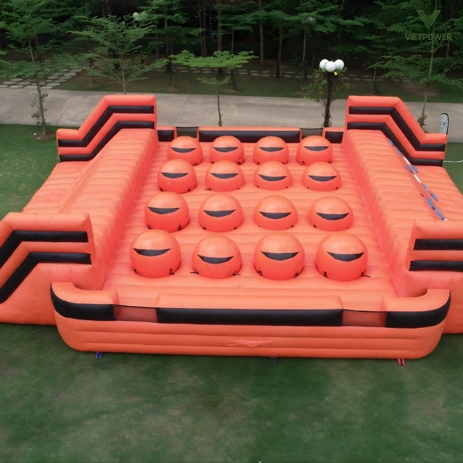 Nhà hơi liên hoàn được ứng dụng rộng rãi trong các chương trình team building