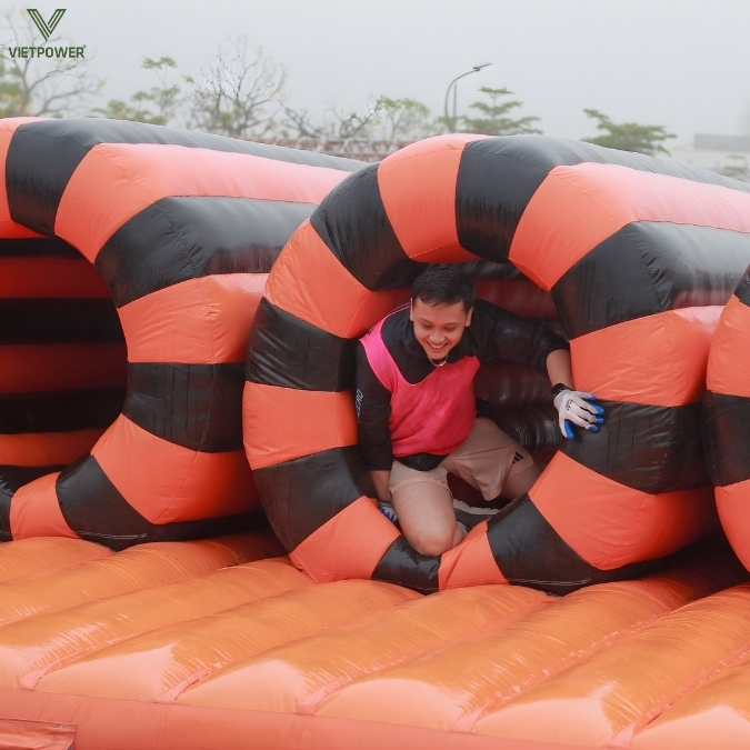 Nhà hơi liên hoàn mini là lựa chọn lý tưởng cho các không gian nhỏ