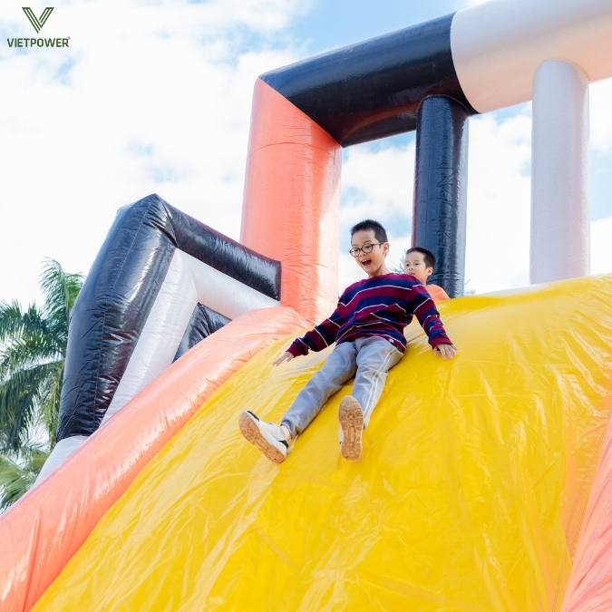 Nhà hơi liên hoàn là lựa chọn lý tưởng trong các chương trình nội bộ như ngày hội gia đình