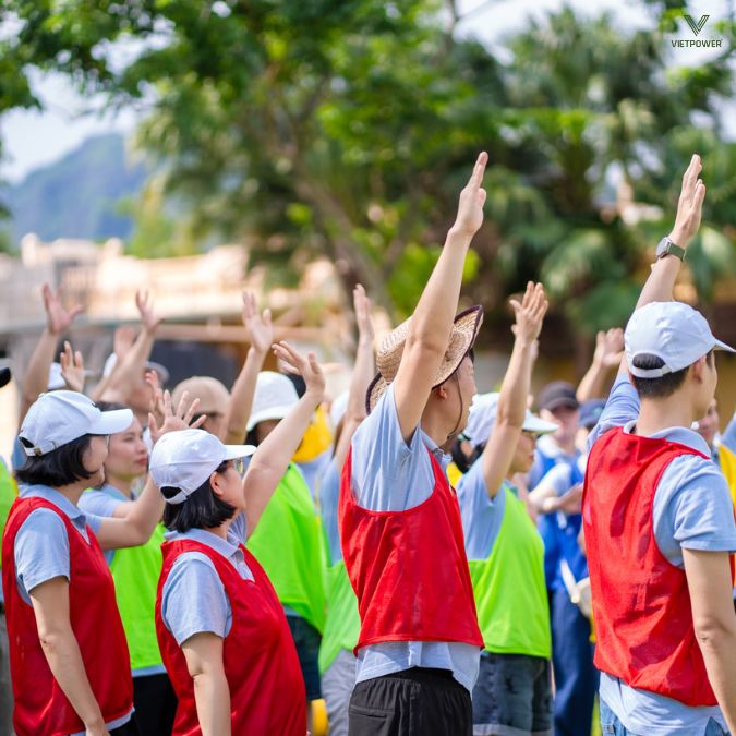 Trò chơi team building không cần đạo cụ