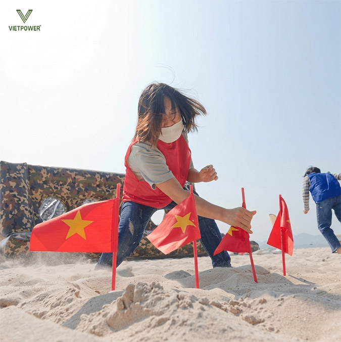 trò chơi Cướp cờ bãi biển